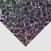 techno rainbo: tissuepapier (Detail)