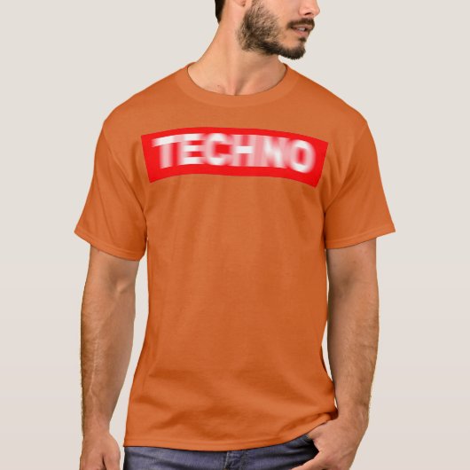 Techno Raver DJ Party Rave Festival EDM T-shirt (Voorkant)