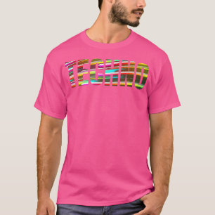 Techno Raver Dj Rave Feest Edm Club Festival T-shirt