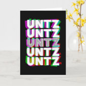 Techno Raver Kaart (Gele Bloem)