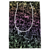 techno regenboog : medium cadeauzakje (Voorkant)