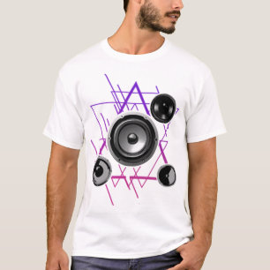 Techno Sound Speaker EDM Dance Floor Fun T-shirt