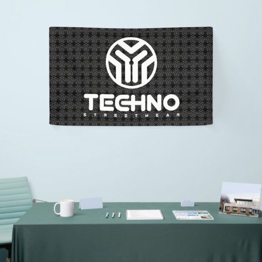 Techno Streetwear - Logo - Banner (Beurs)