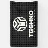 Techno Streetwear - Logo - Banner (Verticaal)