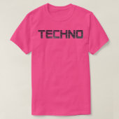 Techno T-shirt (Design voorkant)