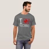 Techno T-Shirt (Voorkant volledig)