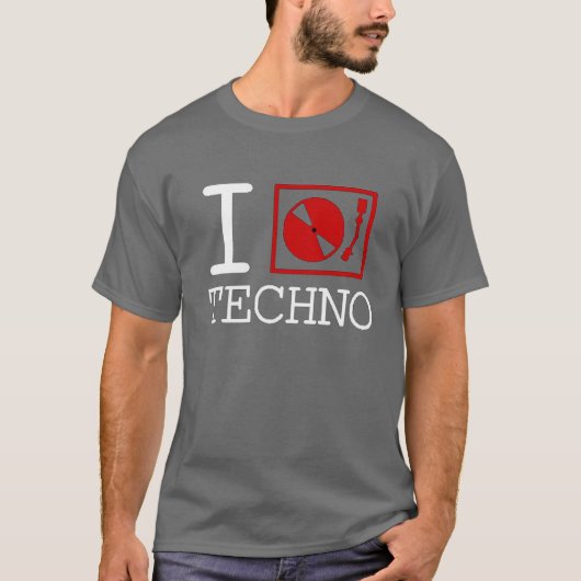 Techno T-Shirt (Voorkant)