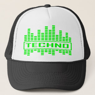 Techno Tempo-ontwerp Trucker Pet