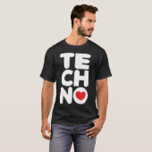Techno Tower T-shirt (Voorkant volledig)