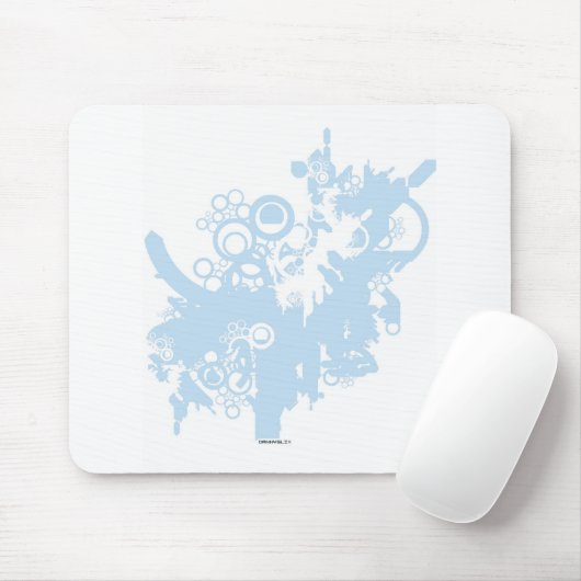 techno tree mousepad muismat (Met muis)