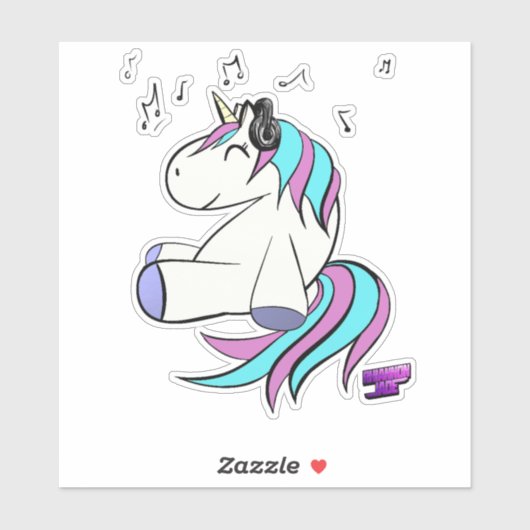 Techno Uni Clear vinyl sticker / decal (Vel)