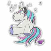 Techno Uni Clear vinyl sticker / decal (Voorkant)