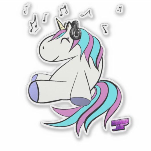 Techno Uni Clear vinyl sticker / decal (Voorkant)