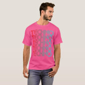 Techno Vaporwave Techno House Muziek Edm Liefhebbe T-shirt (Voorkant volledig)
