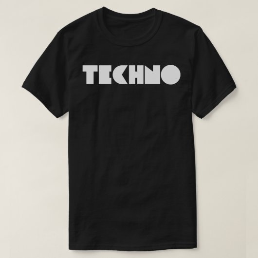 TECHNO vet 1 T-shirt (Design voorkant)