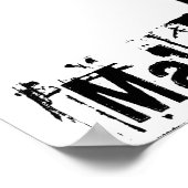 Techno Viking door RedRevolt (maak me trots) Poster (Hoek)