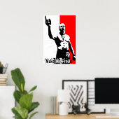 Techno Viking door RedRevolt (maak me trots) Poster (Thuiskantoor)