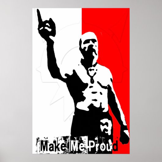 Techno Viking door RedRevolt (maak me trots) Poster (Voorkant)