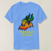Techno Viking Hard Dance T-shirt (Design voorkant)