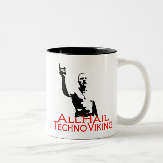 Techno Viking (koffie) Tweekleurige Koffiemok