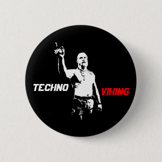 Techno Viking Pen Ronde Button 5,7 Cm