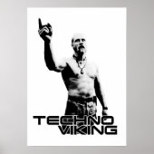 Techno Viking  Poster (Voorkant)