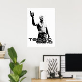 Techno Viking Poster (Thuiskantoor)