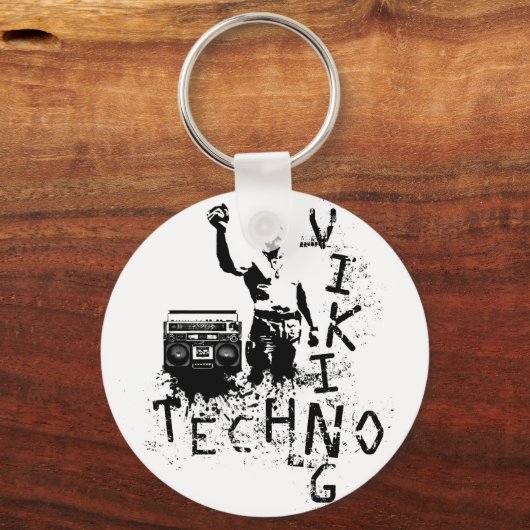 Techno Viking Sleutelhanger (Voorkant)
