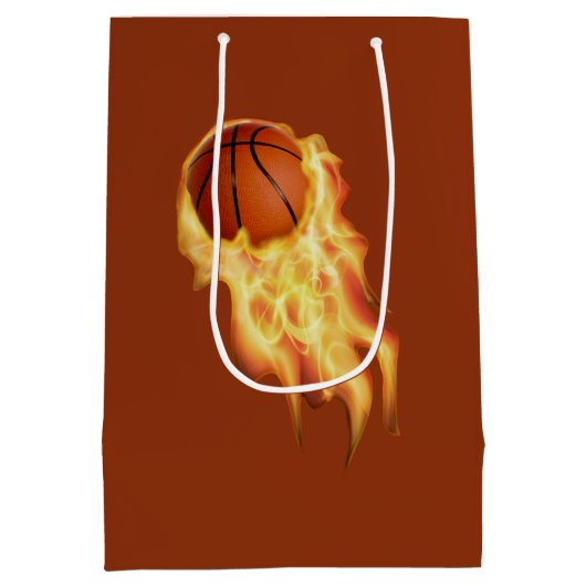 Techno vs  Basketball Cadezakken PERSONALIZE Medium Cadeauzakje (Achterkant)