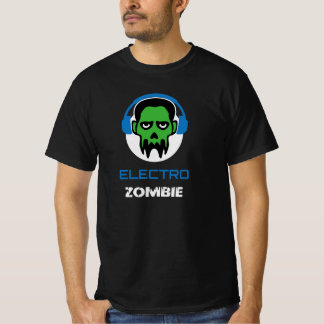 Techno Zombie DJ Rave Electro T-shirt