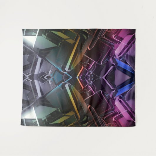 Technobabble Wandkleed (Voorkant (horizontaal))