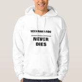 TECHNOBLADE DIENT NOOIT HOODIE (Voorkant)