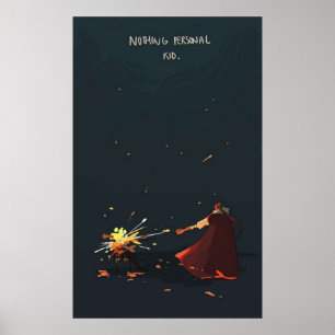 Technoblade, geen persoonlijk Kind Poster