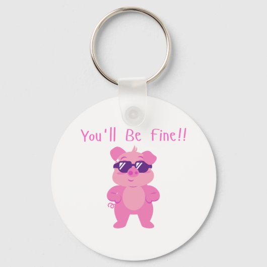 Technoblade Sleutelhanger (Voorkant)