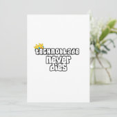 Technoblade vervalt nooit kaart (Staand voorkant)