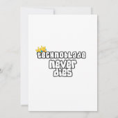 Technoblade vervalt nooit kaart (Achterkant)