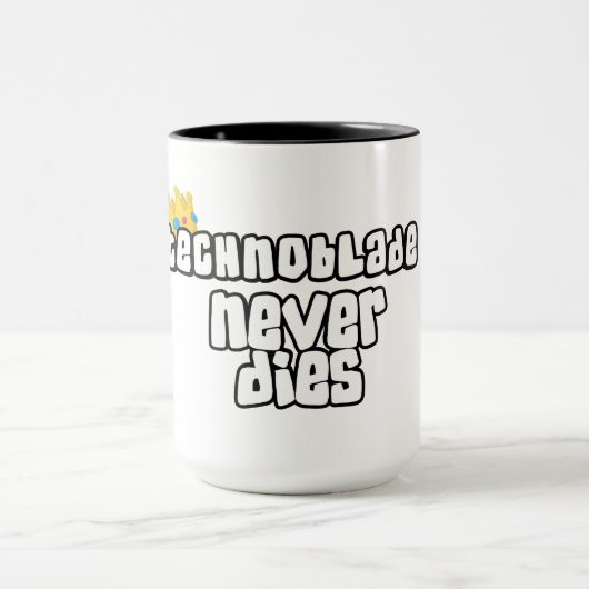 Technoblade vervalt nooit mok (Midden)
