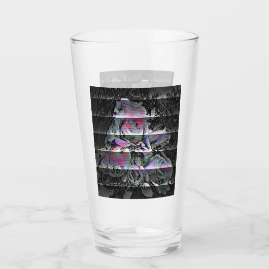 Technobloemstuk Glas (Voorkant)