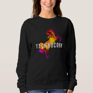 Technocorn Techno Festival Rave Muziek DJ EDM Bas Trui