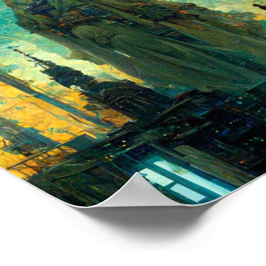 Technocrat Altar 2 Science Fiction Art Poster (Hoek)