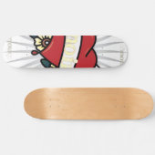 TechNoir "Bleeding Heart" Limited Deck Persoonlijk Skateboard (Horizontaal)