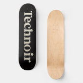 TechNoir-deck Persoonlijk Skateboard (Voorkant)
