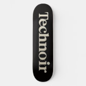 TechNoir-deck Persoonlijk Skateboard (Voorkant)