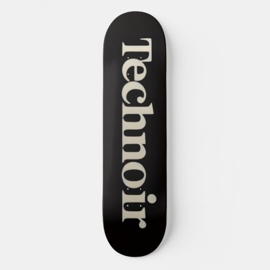 TechNoir-deck Persoonlijk Skateboard (Voorkant)