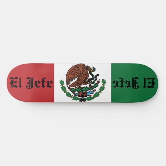 TechNoir Limited "El Jefe" Skateboard Deck (Horizontaal)