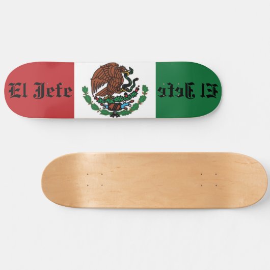TechNoir Limited "El Jefe" Skateboard Deck (Horizontaal)