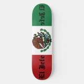 TechNoir Limited "El Jefe" Skateboard Deck (Voorkant)