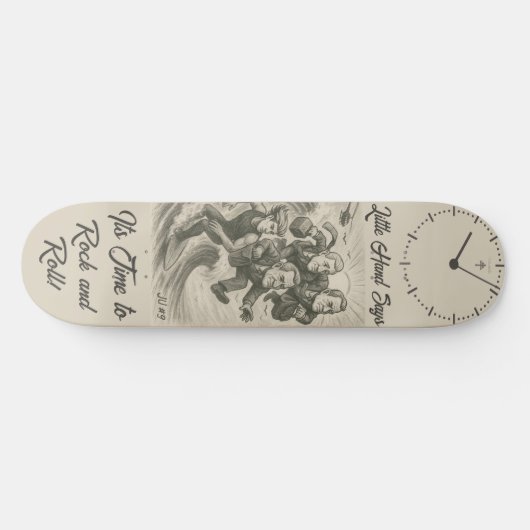 TechNoir Limited "Rock & Roll" Skateboard Deck (Horizontaal)