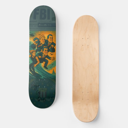 TechNoir Limited "Vaya Con Dios" Skateboard Deck (Voorkant)