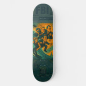 TechNoir Limited "Vaya Con Dios" Skateboard Deck (Voorkant)